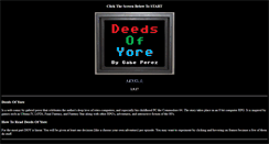 Desktop Screenshot of deedsofyore.com